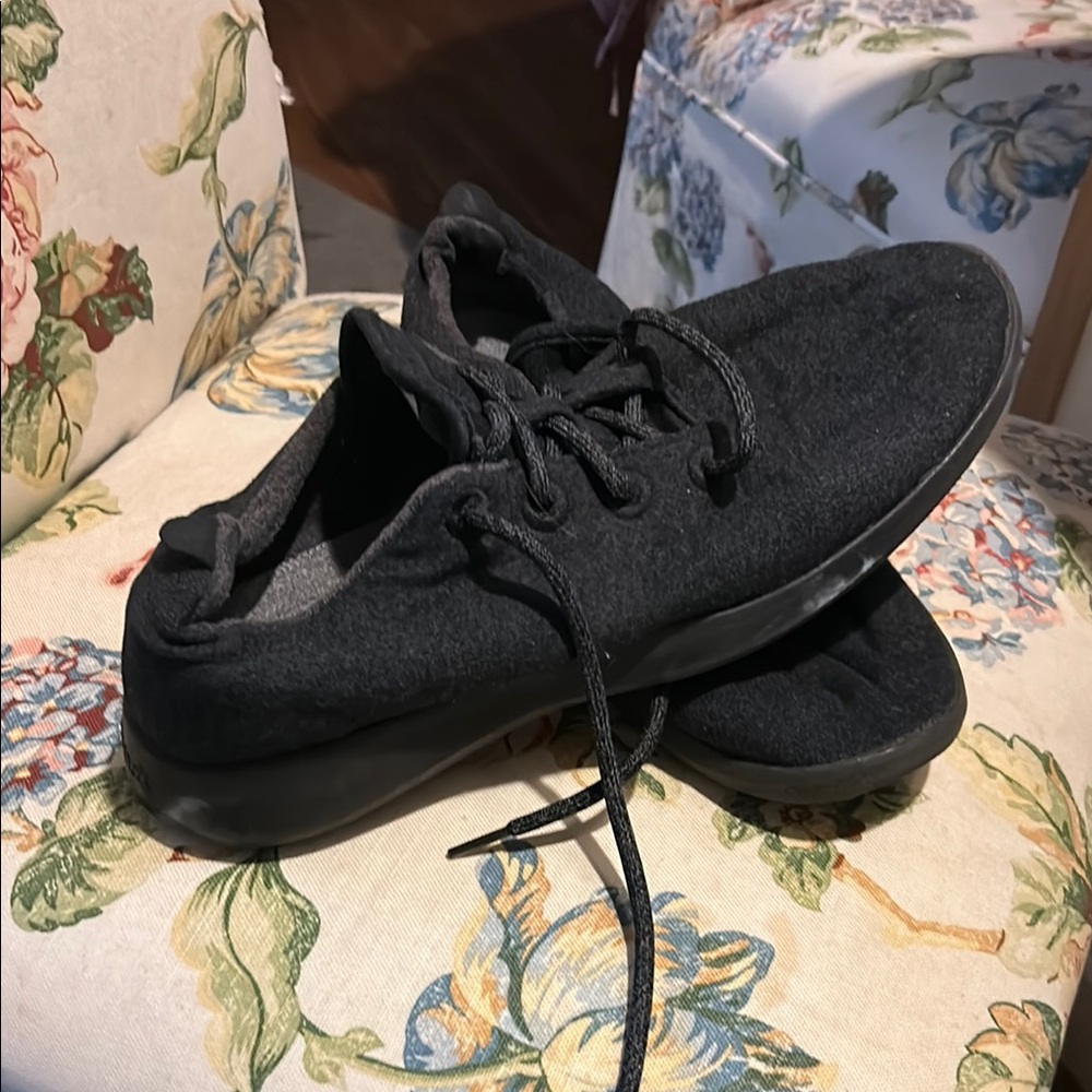 Allbirds Black Sneakers Knit Upper